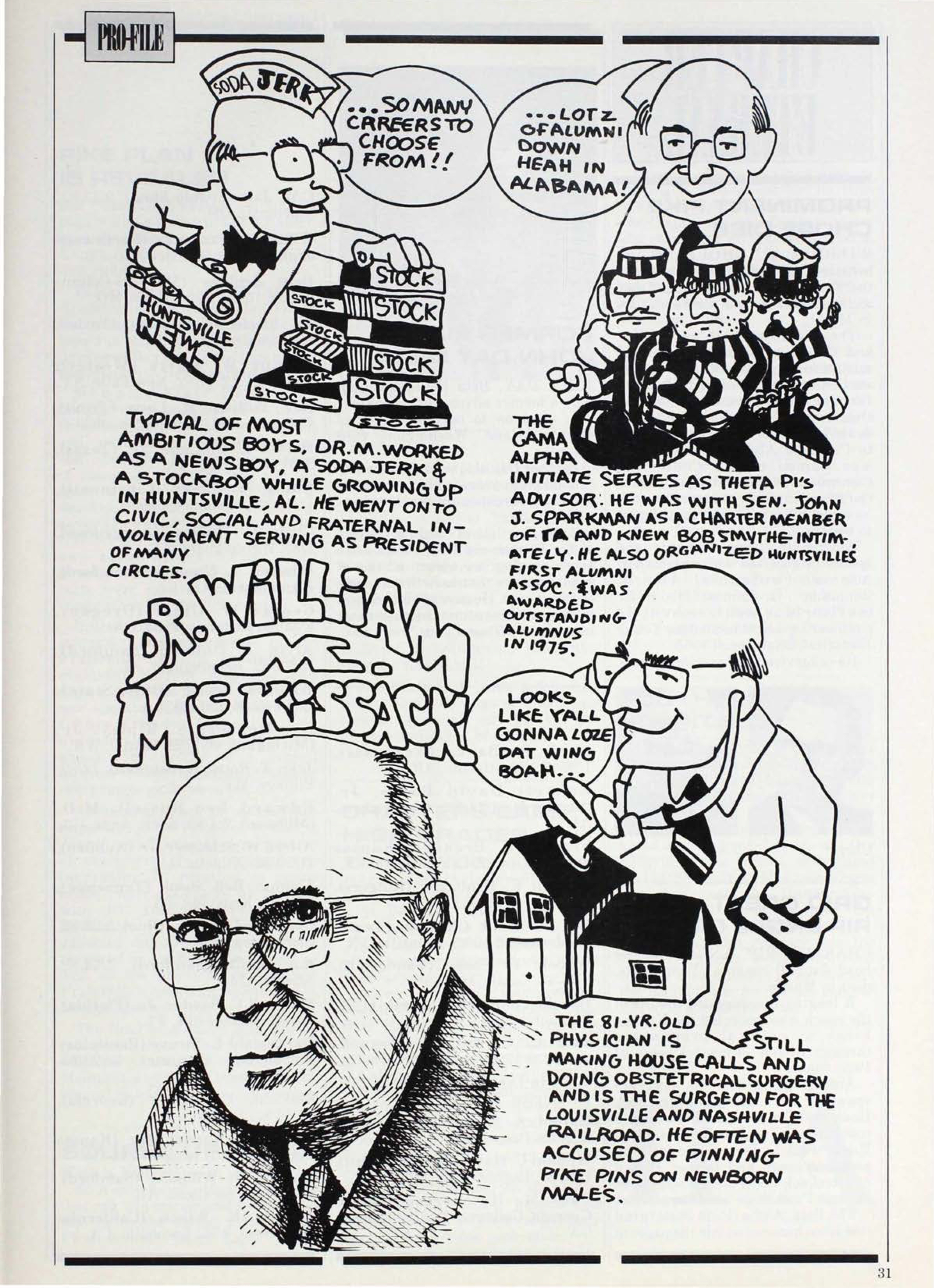 Pike Pro-file: June 1983, Dr. William M. McKissack